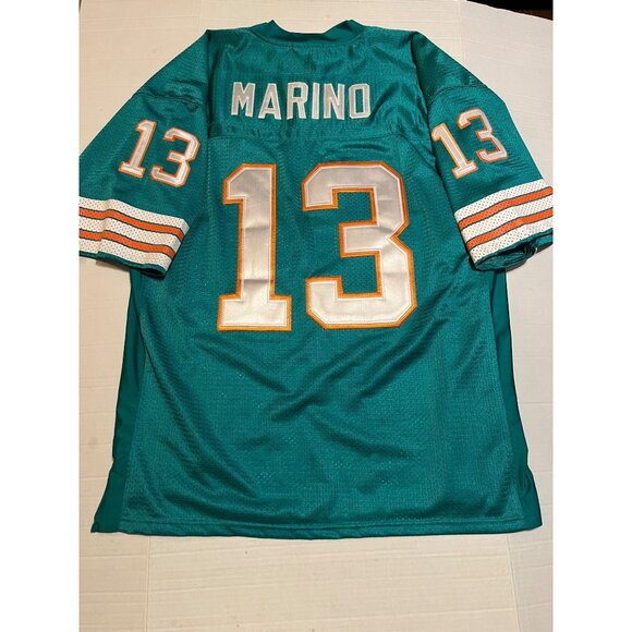 Mitchell & Ness men’s Dan Marino 1994 Throwback Miami Dolphins Jersey Size 54 - Picture 2 of 13